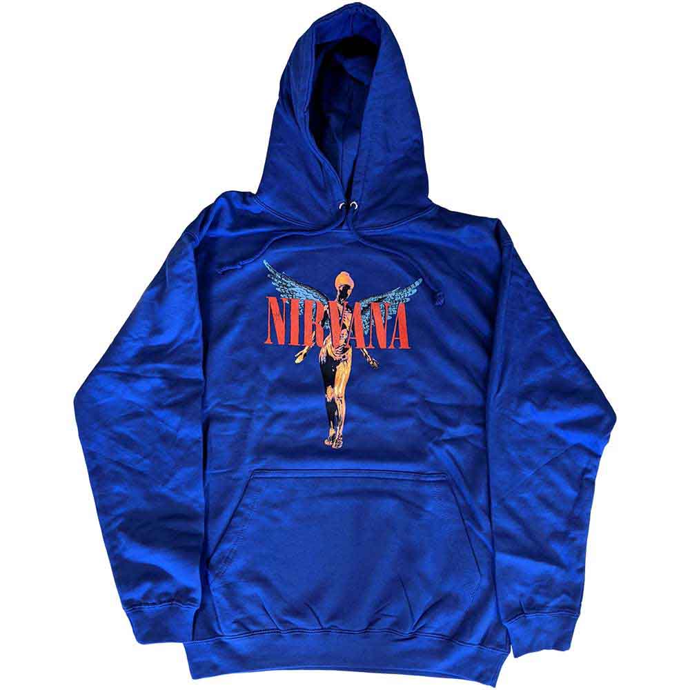 Nirvana Unisex Pullover Hoodie: Angelic (Blue)