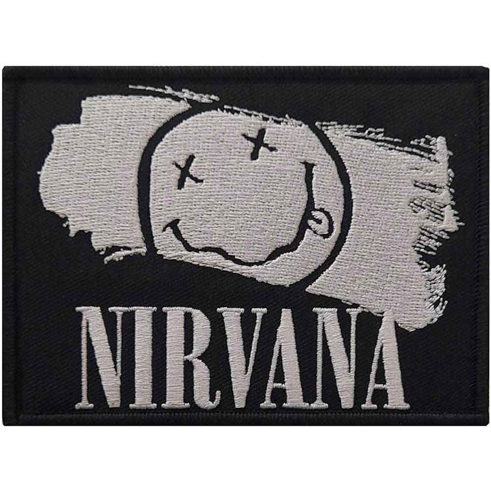 Nirvana Standard Patch: Happy Face Paint