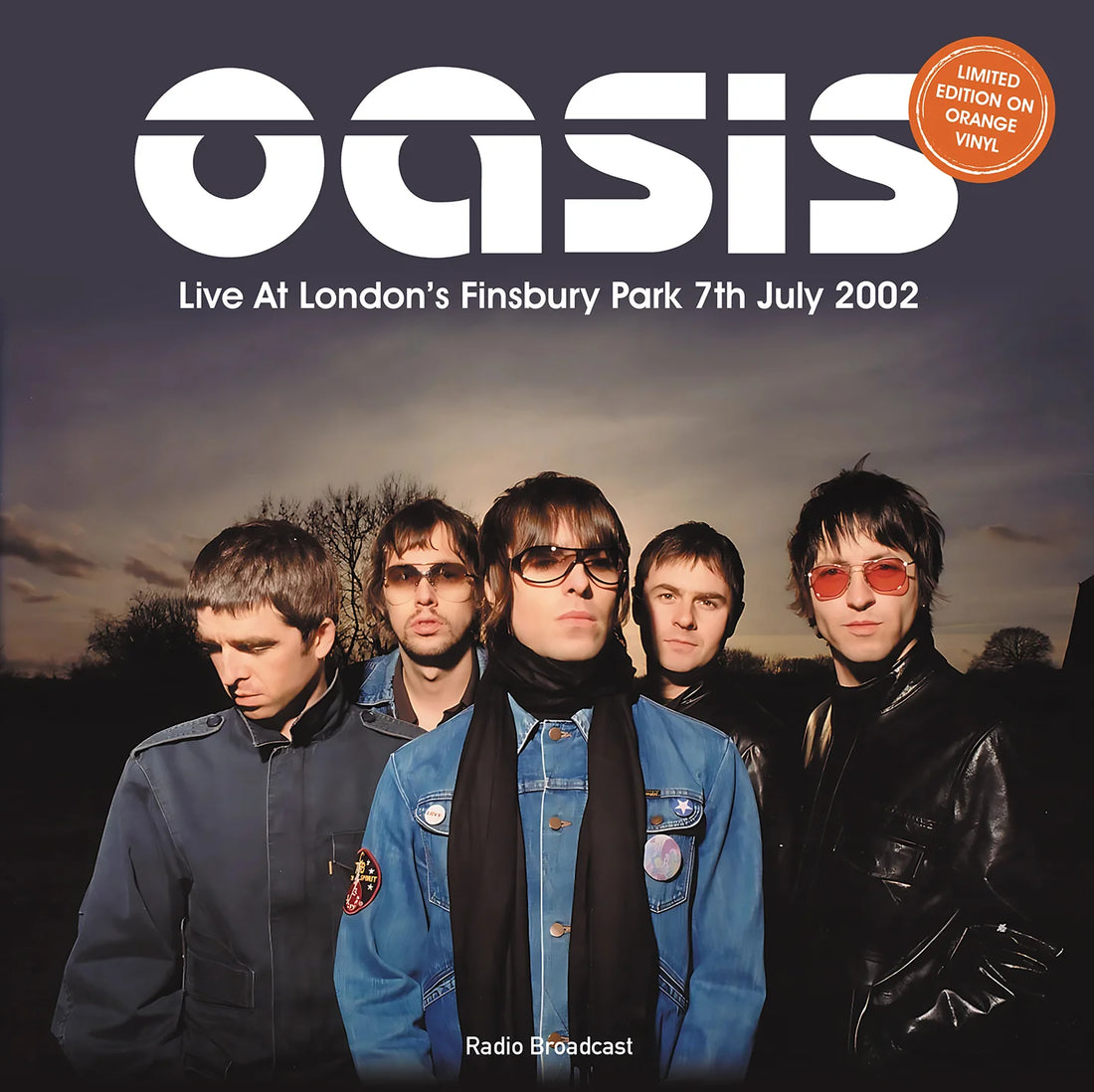 Oasis - Live At London's Finsbury Park 7th July 2002 - LP - Orange Vinyl