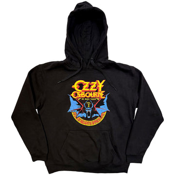 Ozzy Osbourne Unisex Pullover Hoodie: Bat Circle (Black)
