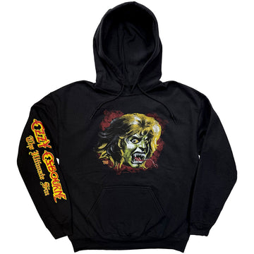 Ozzy Osbourne Unisex Pullover Hoodie: Ozzy Demon (Black)
