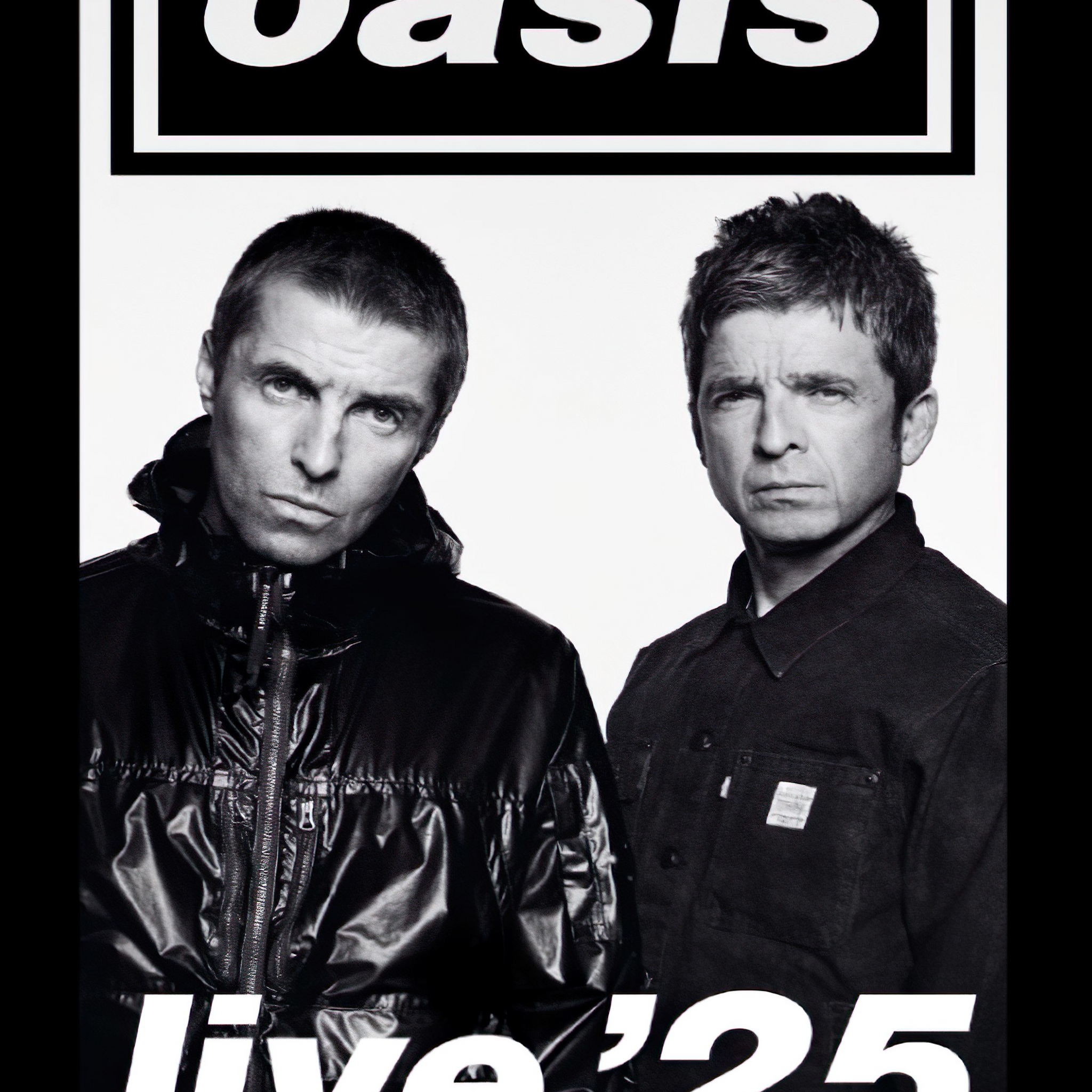Oasis - Dublin 2025 - Mini Poster