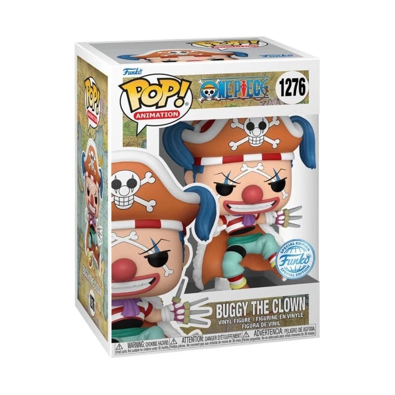 One Piece - Buggy The Clown - Exclusive Funko Pop! Animation (1276)