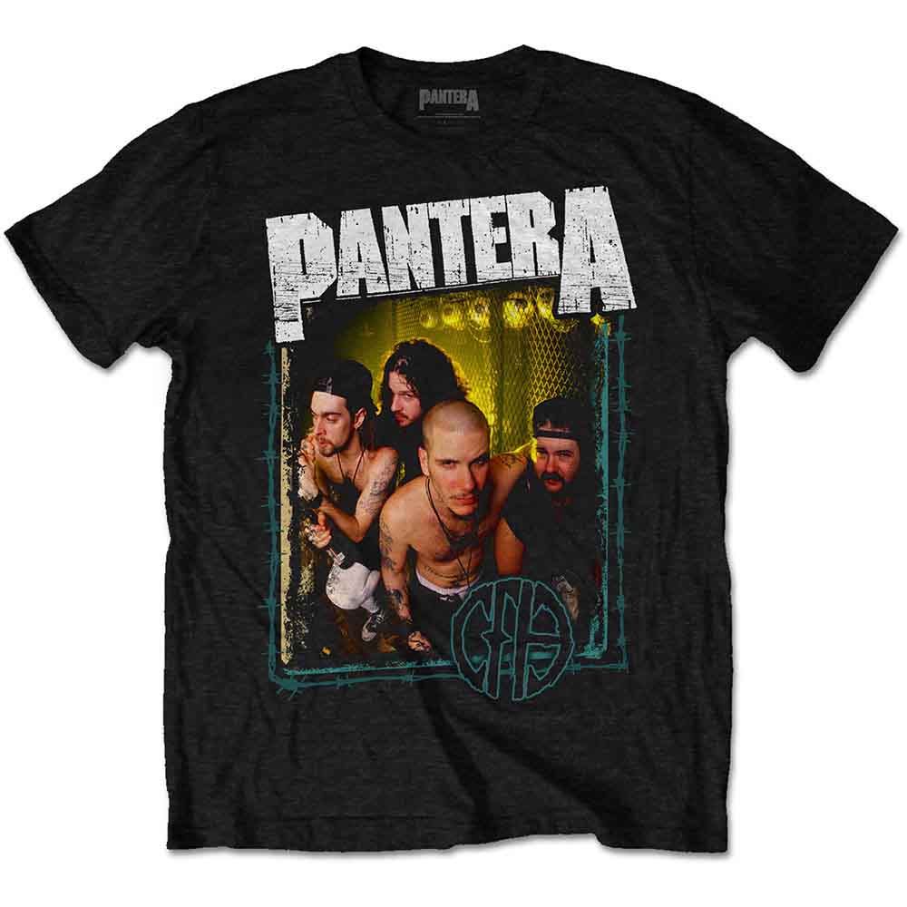 Pantera Unisex T-Shirt: Barbed - Black