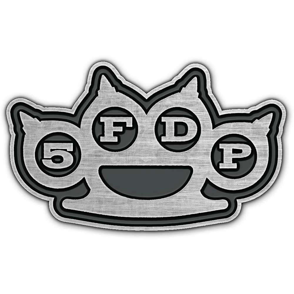 Five Finger Death Punch Pin Badge: Knuckles