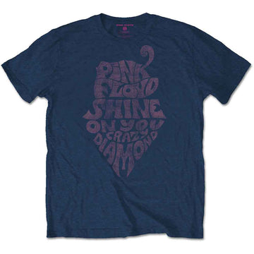 Pink Floyd Unisex T-Shirt: SOYCD Vintage (Navy Blue)