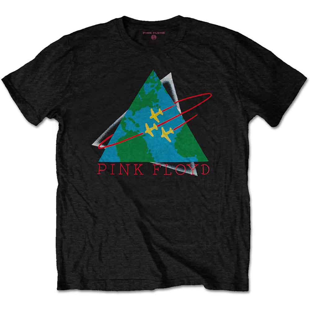 Pink Floyd Unisex T-Shirt: Planes (Black)