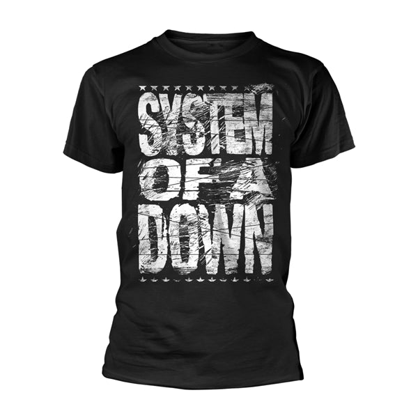 System of a Down - Distressed Logo - T-shirt