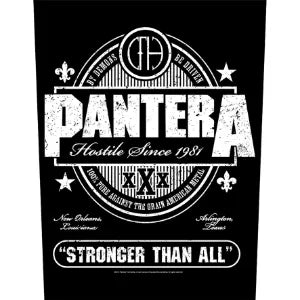 Pantera - Stronger Than All - Back Patch