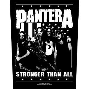 Pantera - Stronger Than All (Band) - Back Patch