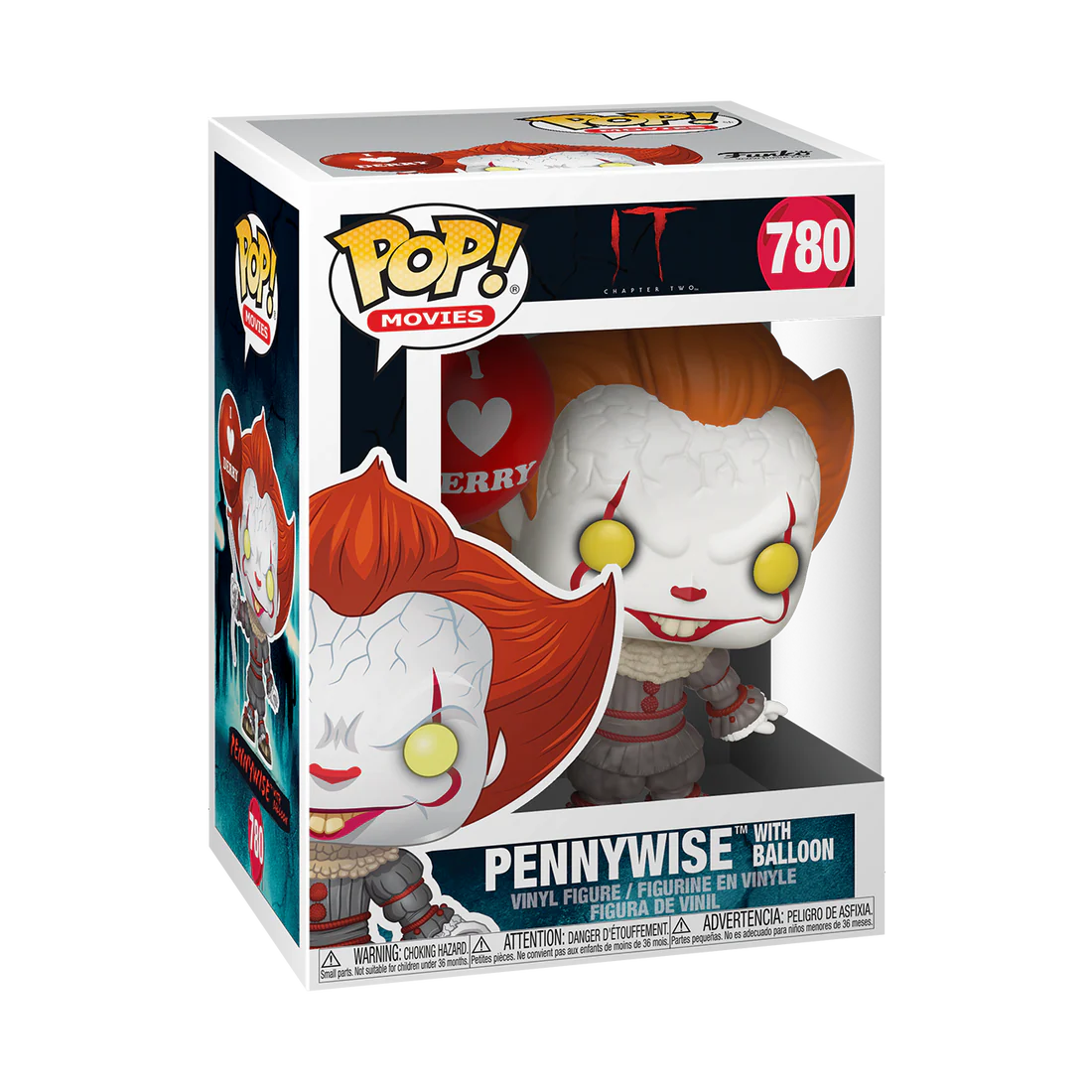 IT Chapter Two - Pennywise with Balloon - Funko Pop! Movies (780)