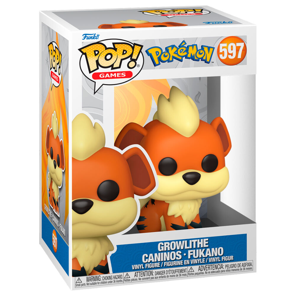 Pokemon - Growlithe - Funko Pop! Games (597)