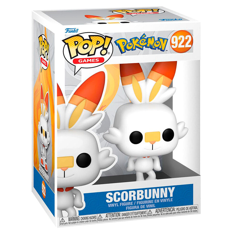 Pokemon - Scorbunny - Funko Pop! Games (922)