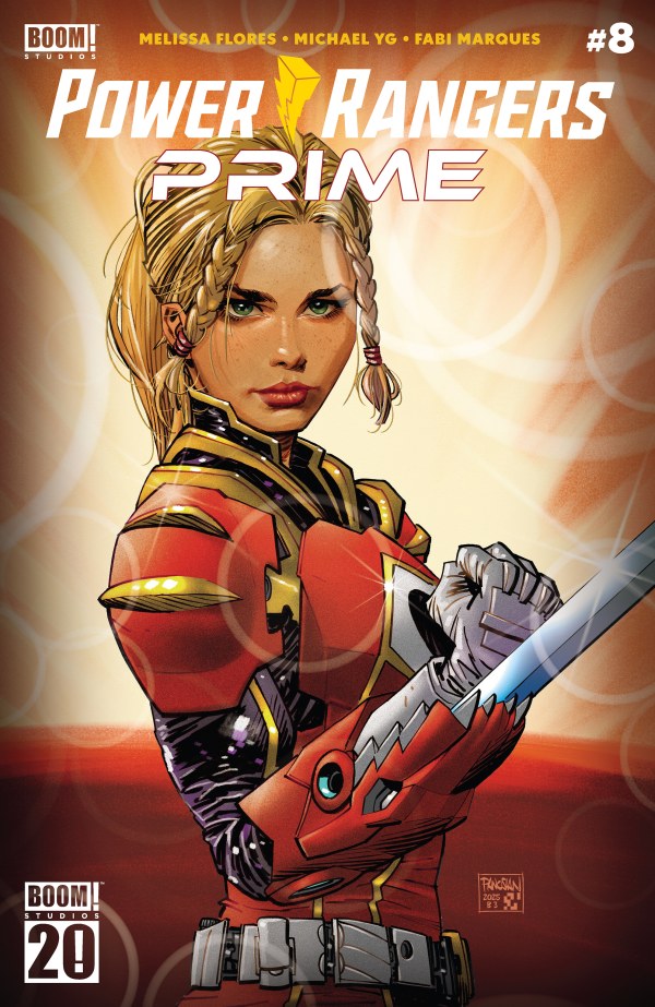 BOOM! - Power Rangers Prime #8 - Cover C Dan Panosian BOOM! 20th Anniversary Variant (Jul 2)