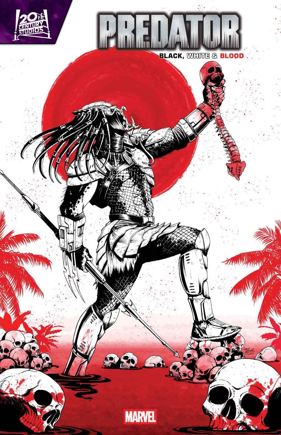 Marvel - 20th Century Fox - Predator: Black, White & Blood #2
