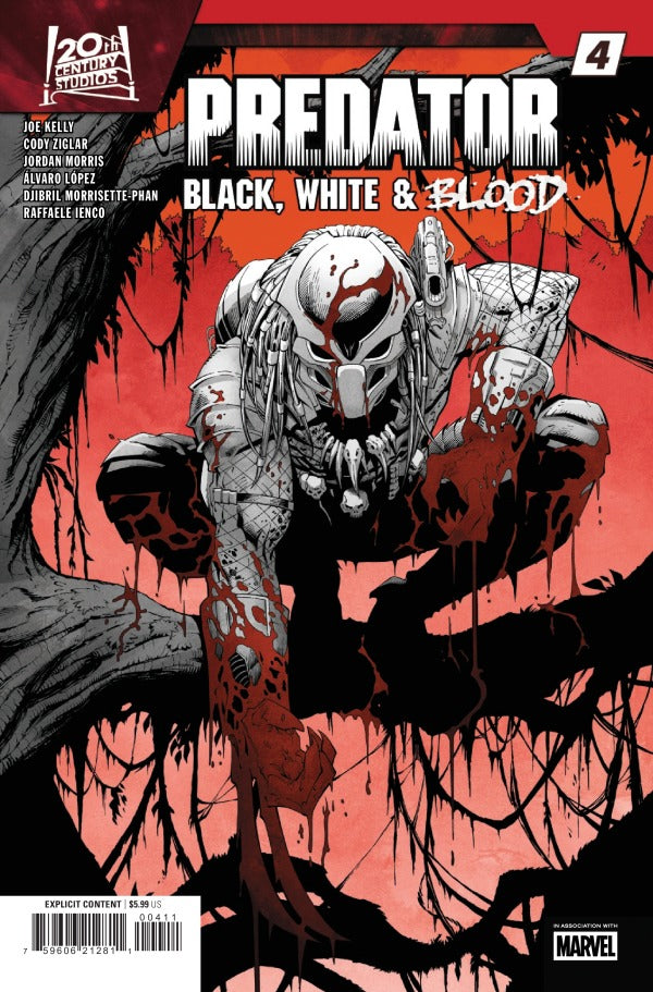 Marvel - 20th Century Fox - Predator: Black, White & Blood #4