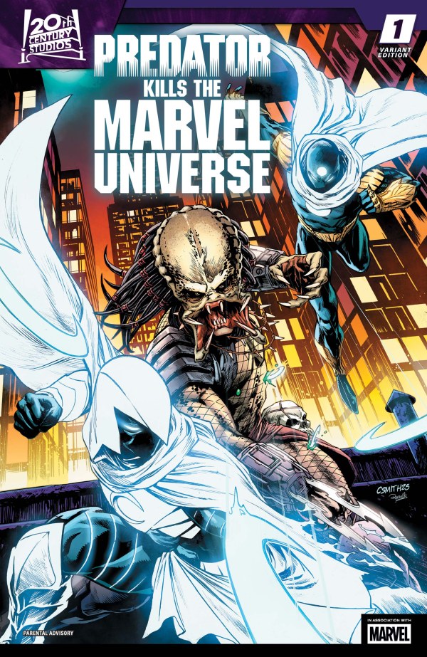 Marvel - Predator Kills the Marvel Universe #1 - Cory Smith Hunting the Hunters Variant