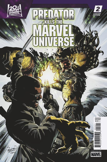 Marvel - Predator Kills the Marvel Universe #2 - Carlo Pagulayan Hunting the Hunters Variant