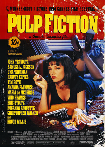 Pulp Fiction - A4 Mini Print/Poster