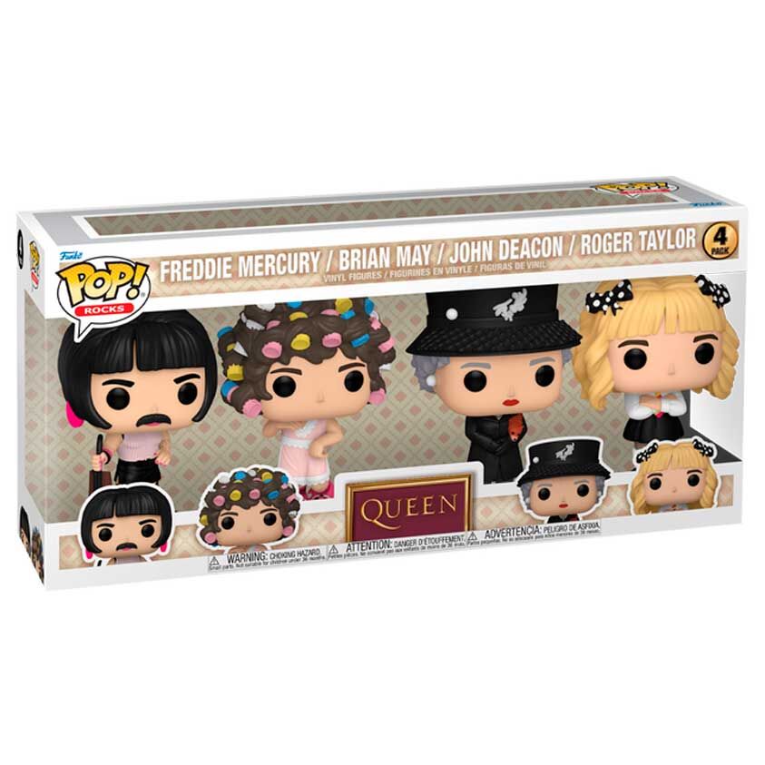 Queen - 4-figure-pack (I Want To Break Free) - Funko Pop! Rocks