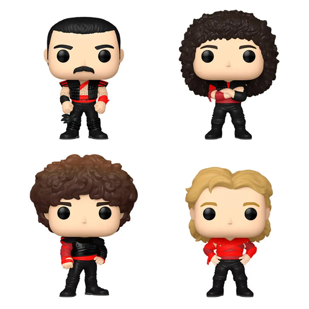 Queen - Radio Gaga - 4er Pack - Funko Pop! Rocks