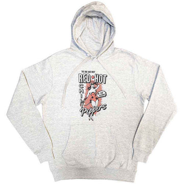 Red Hot Chili Peppers Unisex Pullover Hoodie: In The Flesh (Grey)