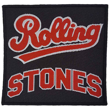 The Rolling Stones Standard Patch: Team Logo Square