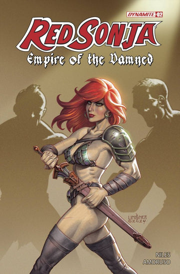 DYNAMITE - Red Sonja: Empire of the Damned #2 - Cover G Joseph Michael Linsner Foil Card Stock Variant