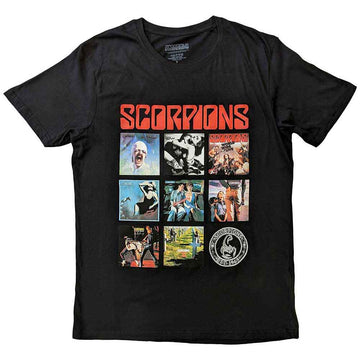 Scorpions Unisex T-Shirt: Remastered (Black)