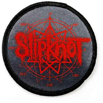 Slipknot Circular Standard Patch: Logo & Nonagram