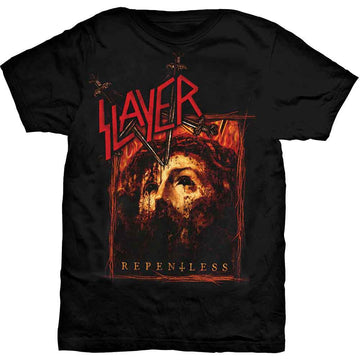 Slayer Unisex T-Shirt: Repentless Rectangle (Black)