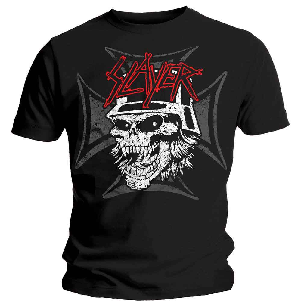 Slayer Unisex T-Shirt: Graphic Skull (Black)