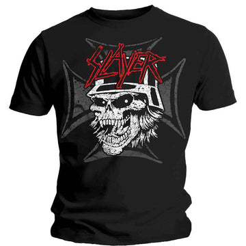 Slayer Unisex T-Shirt: Graphic Skull (Black)