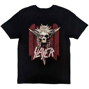 Slayer Unisex T-Shirt: Nailed Red (Black)