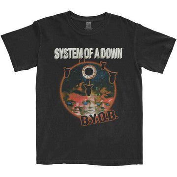 System Of A Down Unisex T-Shirt: BYOB Classic (Black)