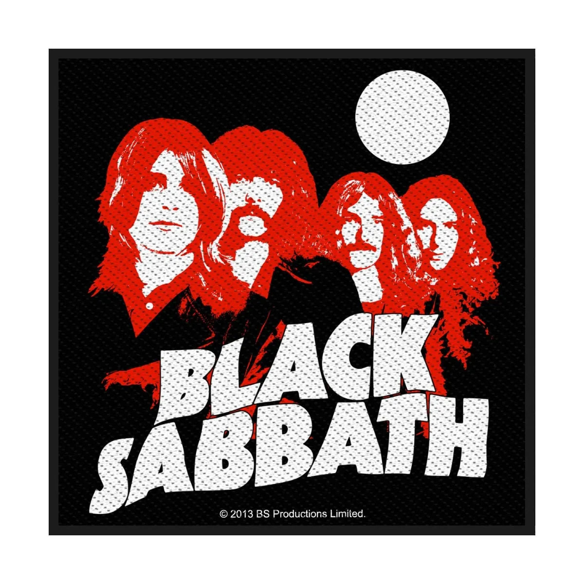 Black Sabbath - Red Portraits - Patch