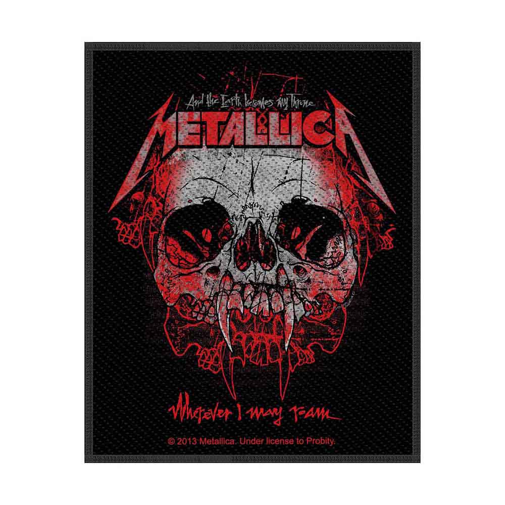 Metallica Standard Patch: Wherever I May Roam 2013