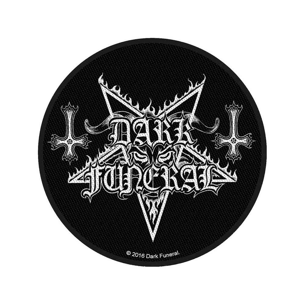 Dark Funeral Circular Standard Patch: Circular Logo