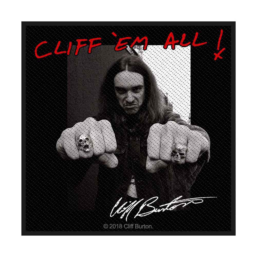 Metallica Standard Patch: Cliff 'Em All