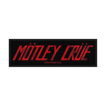 Motley Crue Standard Patch: Logo