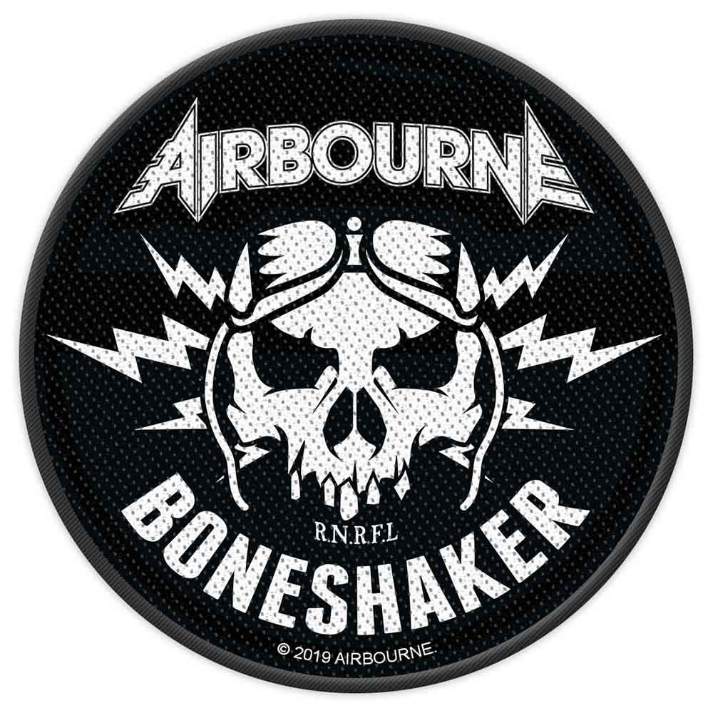 Airbourne Circular Standard Patch: Boneshaker