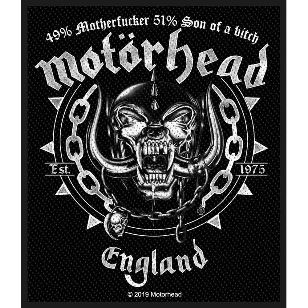 Motorhead Standard Patch: Ball & Chain