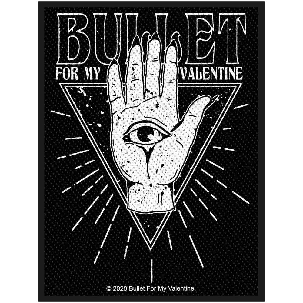 Bullet For My Valentine Standard Patch: All Seeing Eye