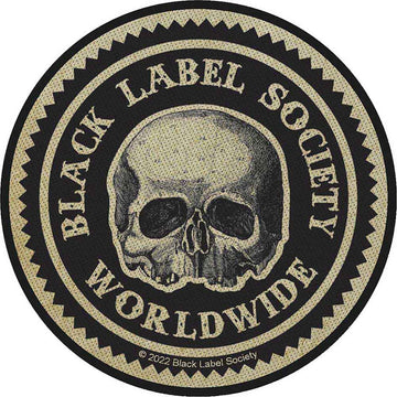 Black Label Society Circular Standard Patch: Worldwide