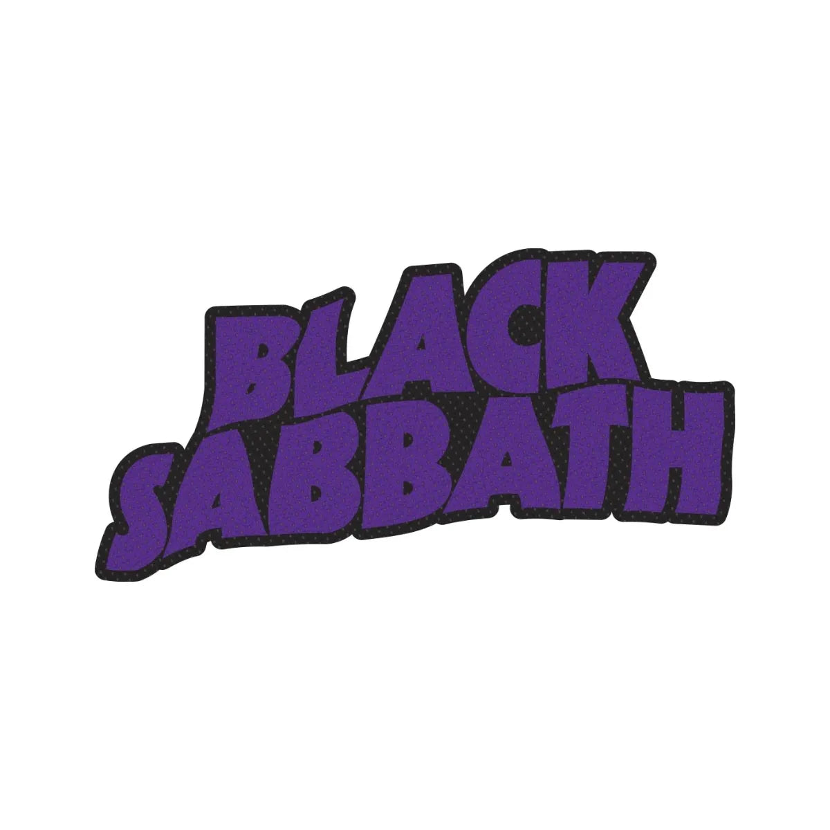 Black Sabbath - Purple Logo Cut Out - Patch