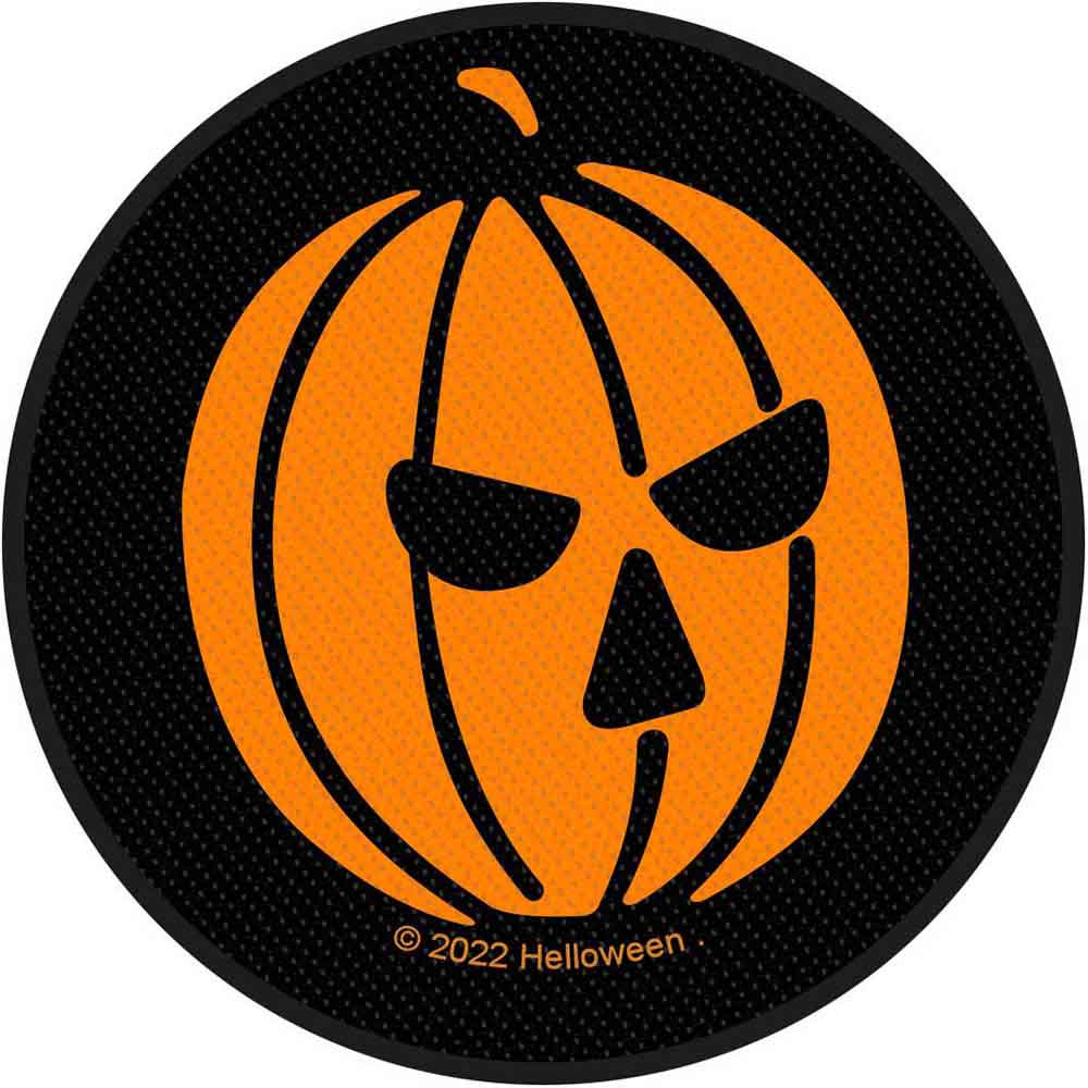 Helloween Circular Standard Patch: Pumpkin