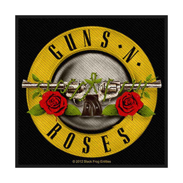 Guns N' Roses Standard Patch: Bullet Logo