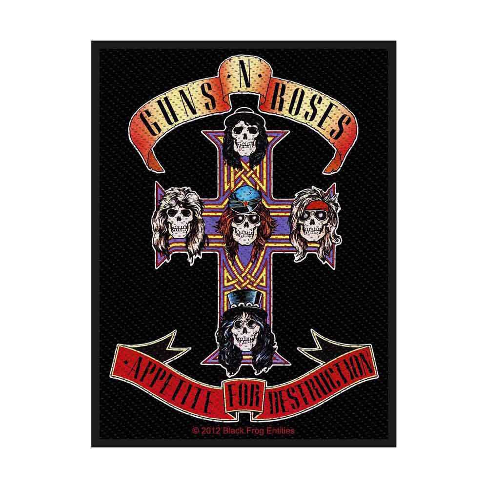Guns N' Roses Standard Patch: Appetite