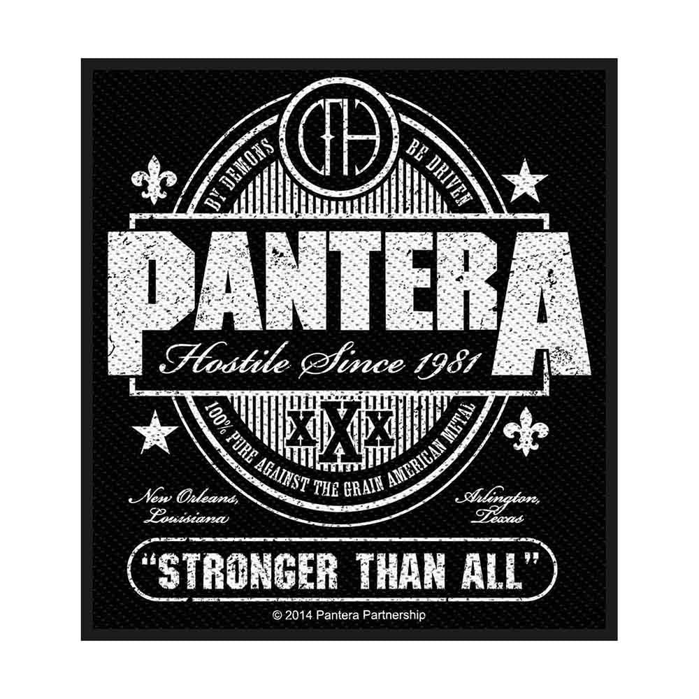 Pantera Standard Patch: Stronger Than All