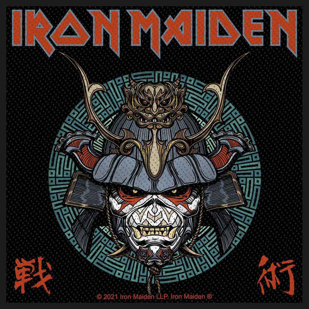 Iron Maiden Standard Patch: Senjutsu Samurai Eddie
